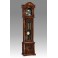 517/2 Grandfather clock in briar of walnut.