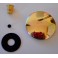 Quartz clock mechanism UTS pin 21mm - with melody