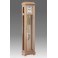 566/2 Grandfather Clock in solid ash wood with alluminium.