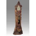 Art.514/1 Grandfather clock handcurved with 2 Angels