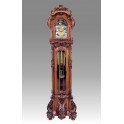 507/1 Grandfather clock hand-curving in walnut