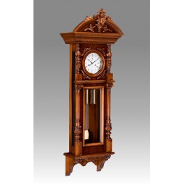 420/1 Wall clock in walnut Empire style