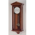 Zeus Wall clock in Walnut.