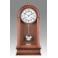 425/2 Wall clock in walnut Inlay
