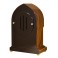 Mantel Clock Item. CT-OR-309_9 Mahogany